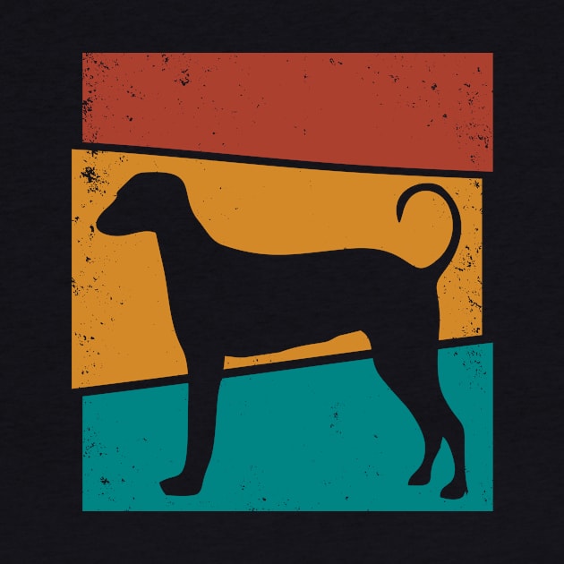 Retro Dog Rajapalayam by Shirtjaeger